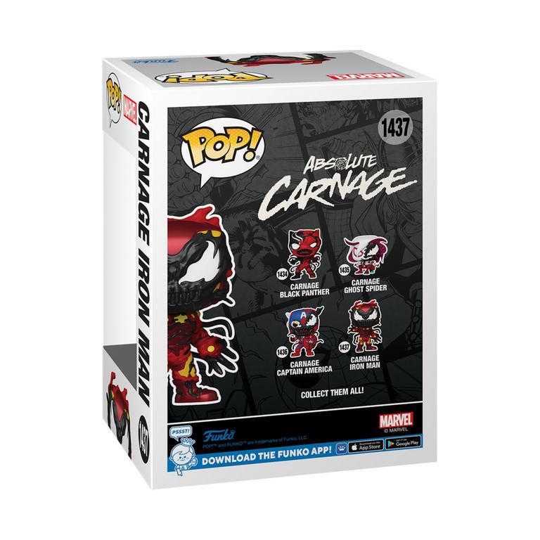 Funko POP! Marvel: Carnageized Iron Man 4.1-in Vinyl Funko POP! Marvel: Carnageized Iron Man 4.1-in Vinyl