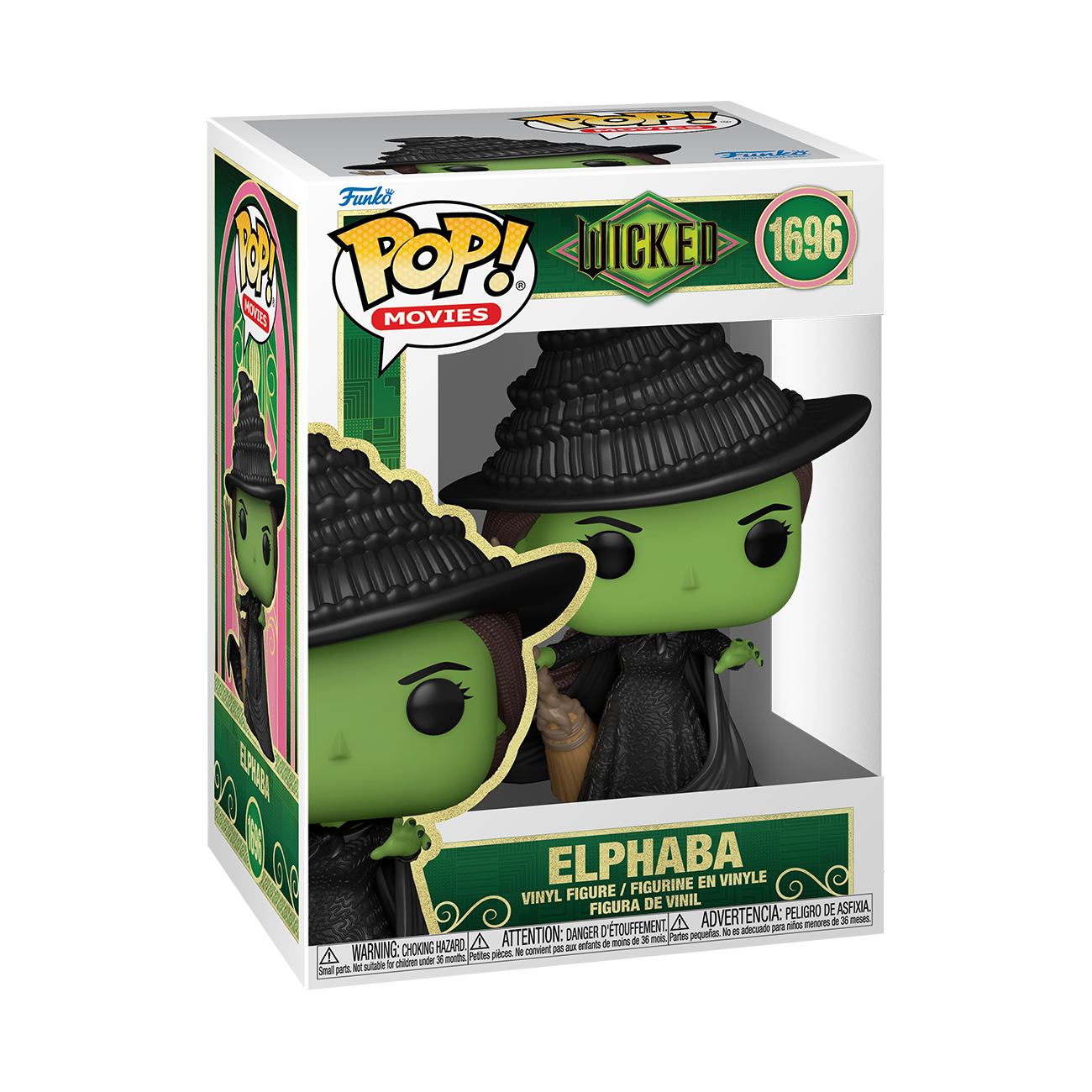 Funko POP! Movies: Wicked Elphaba 4.65-in Vinyl Figure