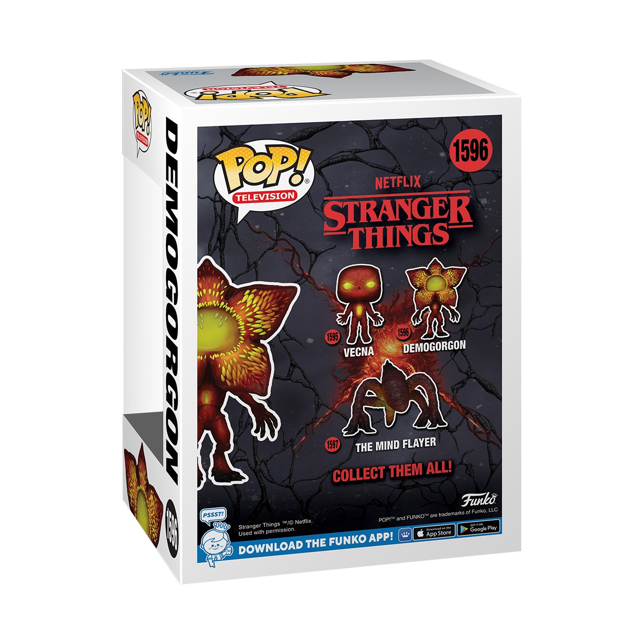 Stranger shops things demogorgon pop