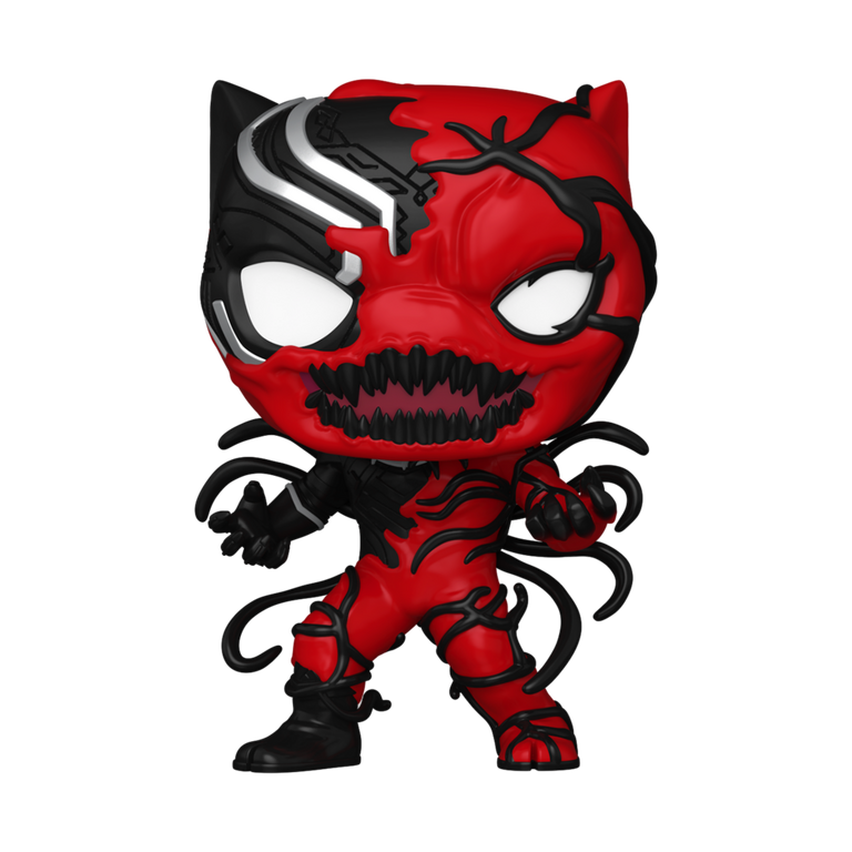 Funko POP! Marvel: Carnageized Black Panther 3.85-in Vinyl Bobblehead Figure