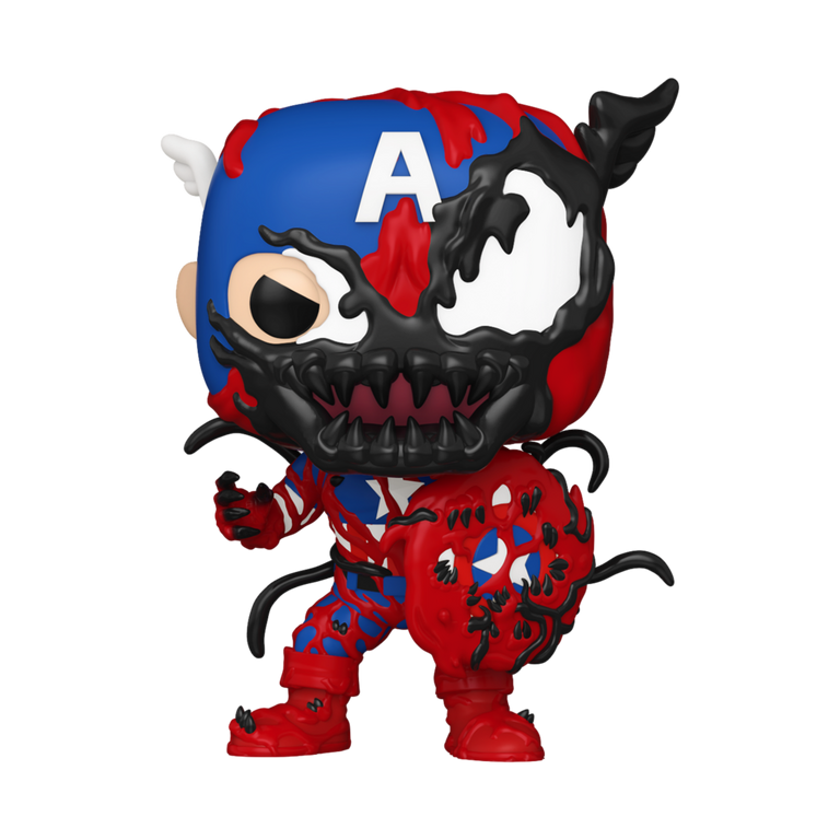 Funko POP! Marvel: Carnageized Captain America 3.85-in Vinyl
