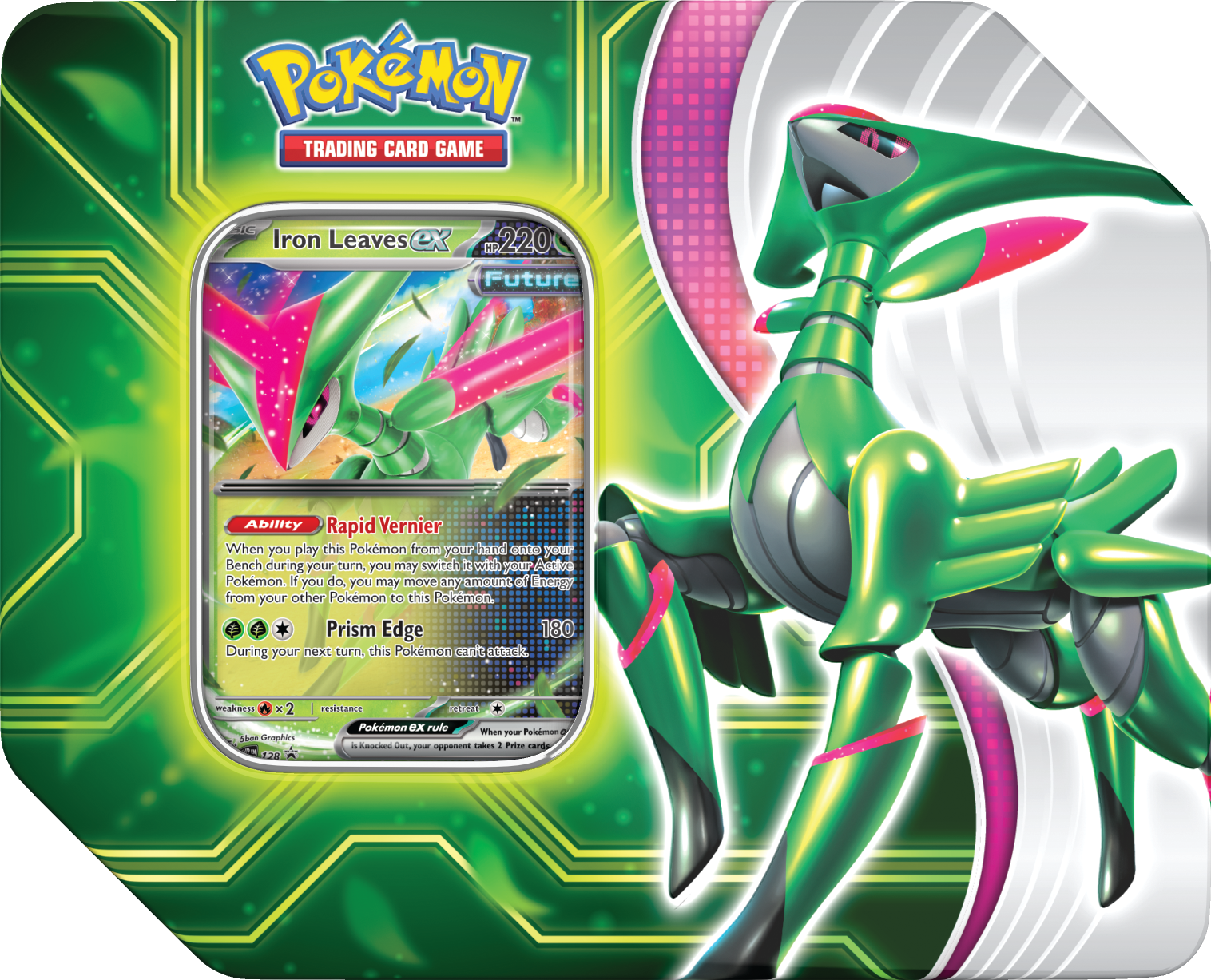 Pokemon Trading Card Game: Paradox Clash Tin (Styles May Vary