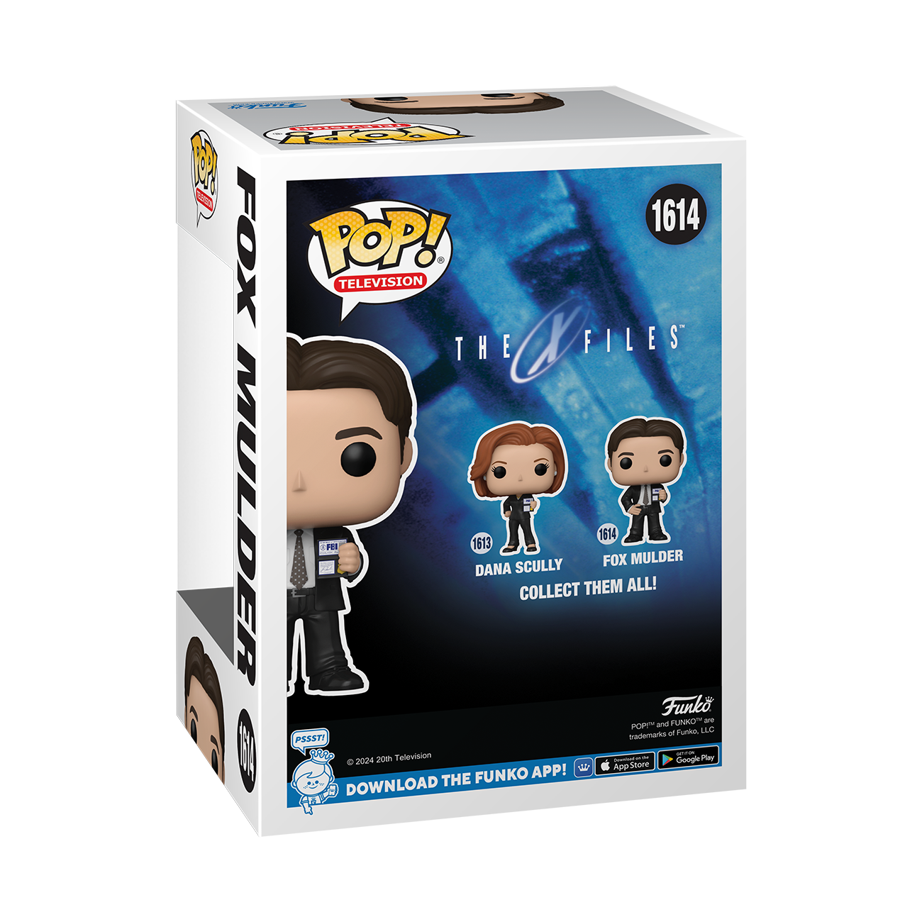 Funko POP! TV: X-Files Fox Mulder 4.05-in Vinyl Figure