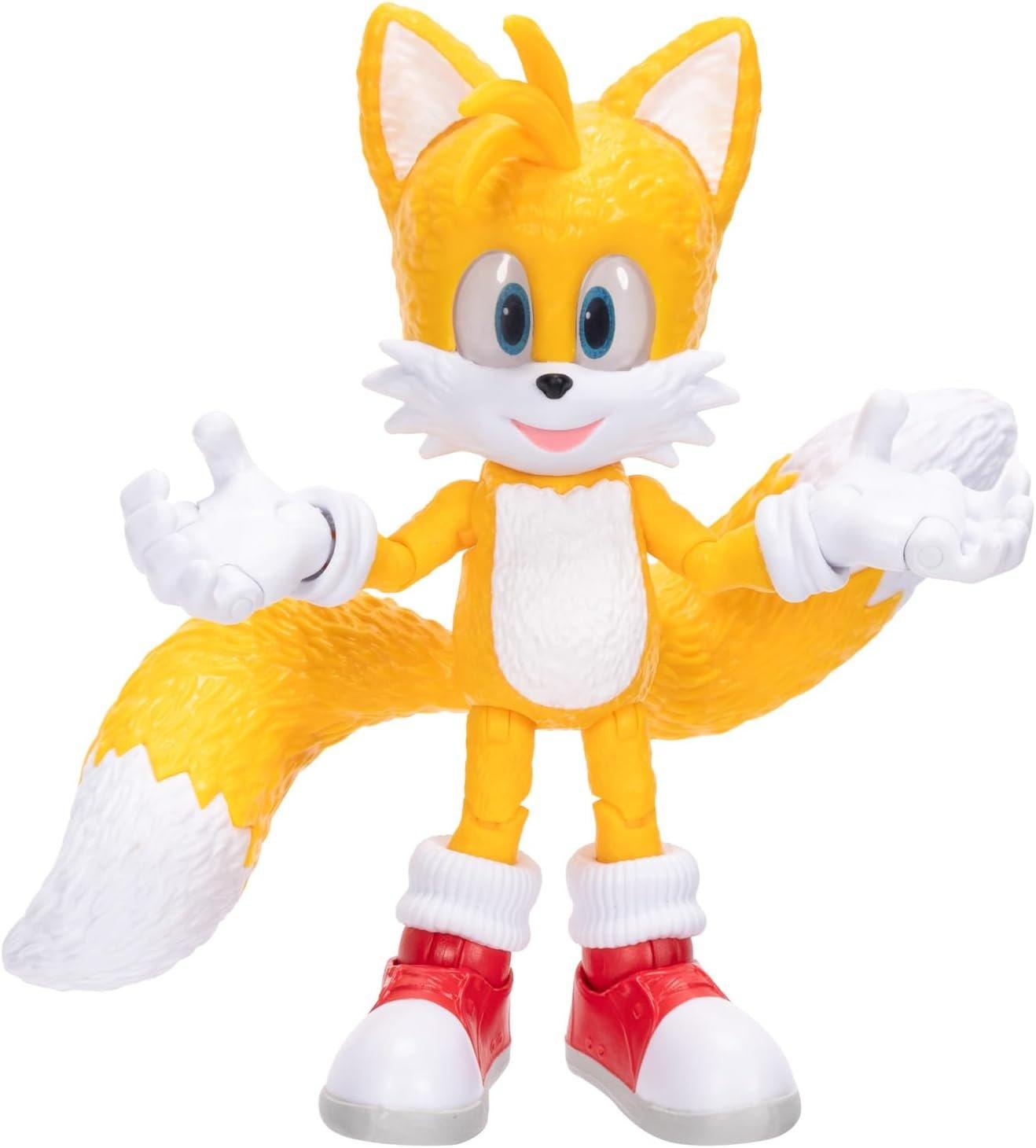 Jakks Pacific Sonic the Hedgehog 3 Movie Tails 5-in Action Figure