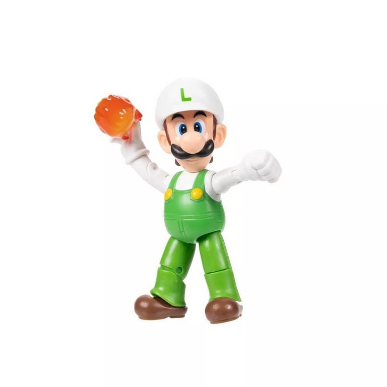 luigi Jakks Pacific Super Mario Luigi Maker with Hammer 4-in