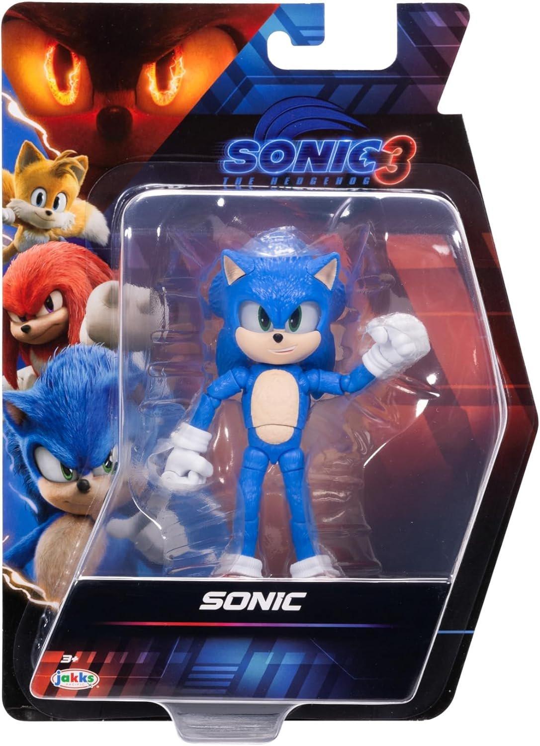 Jakks Pacific Sonic the Hedgehog 3 Movie Sonic 5-in Figure