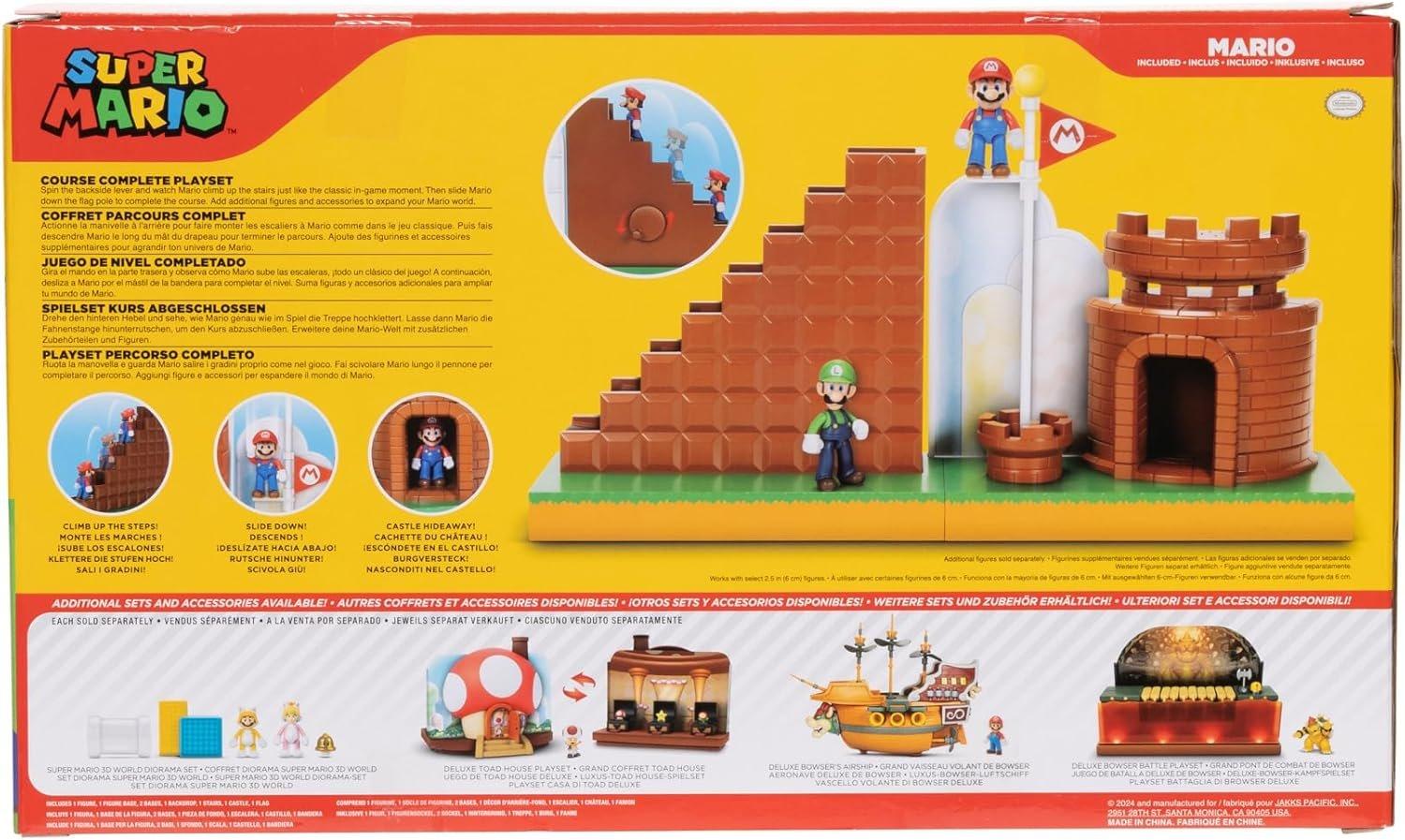 Jakks Pacific Super Mario Course Complete Playset