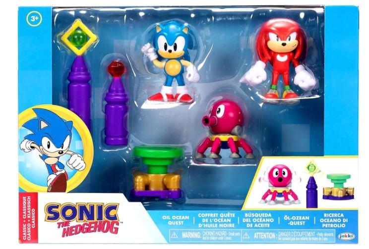 Sonic the Hedgehog Oil Ocean 2.5-in Diorama Playset