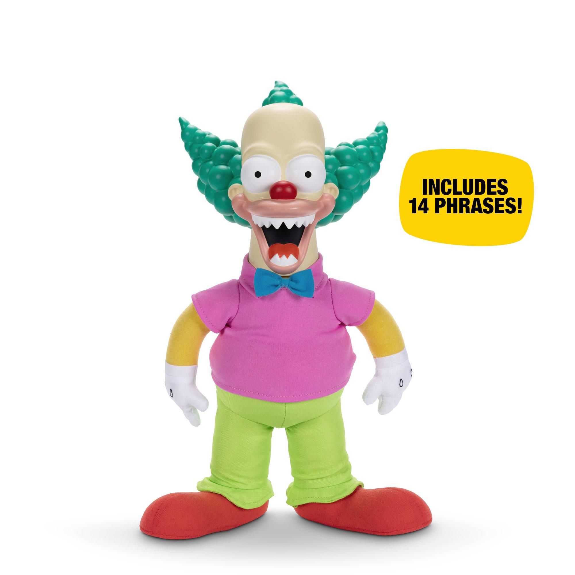 Jakks Pacific The Simpsons Krusty Feature 16-in Plush | GameStop
