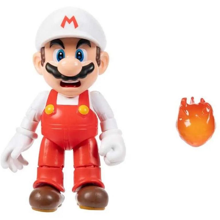 Jakks Pacific Nintendo Super Mario Wave 41 Fire Mario 4-In Action
