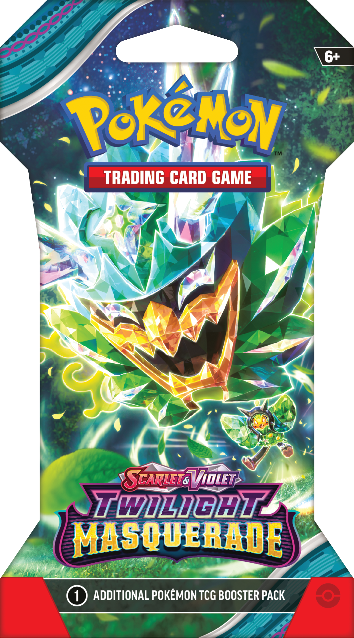 Pokemon Trading Card Game: Twilight Masquerade Sleeved Booster (Styles May Vary)