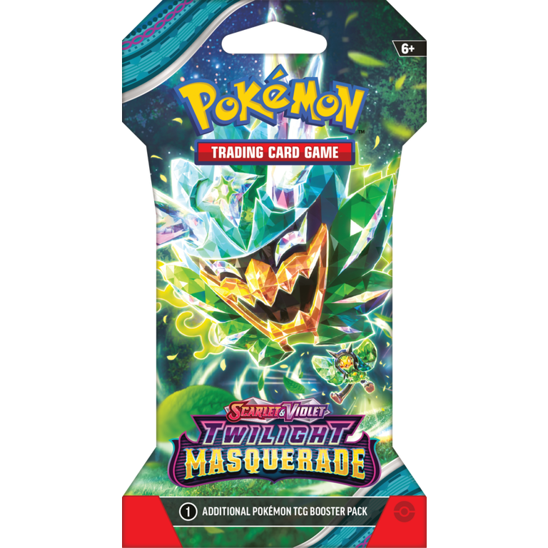 Pokemon Trading Card Game: Twilight Masquerade Sleeved Booster Pack (Styles  May Vary) | GameStop