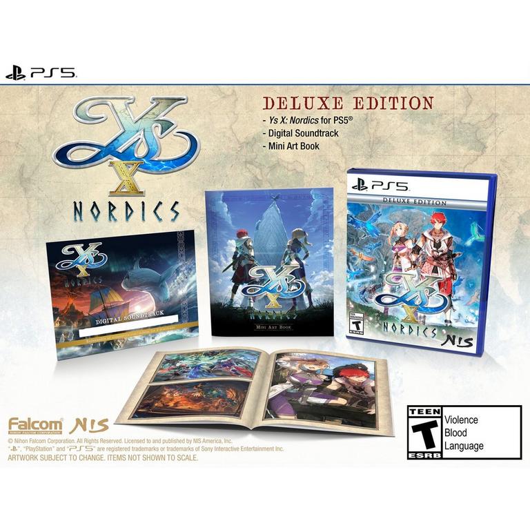 Ys X: Nordics - Deluxe Edition - PlayStation 5 | NIS | GameStop Ys X: Nordics - Deluxe Edition - PlayStation 5 | NIS | GameStop