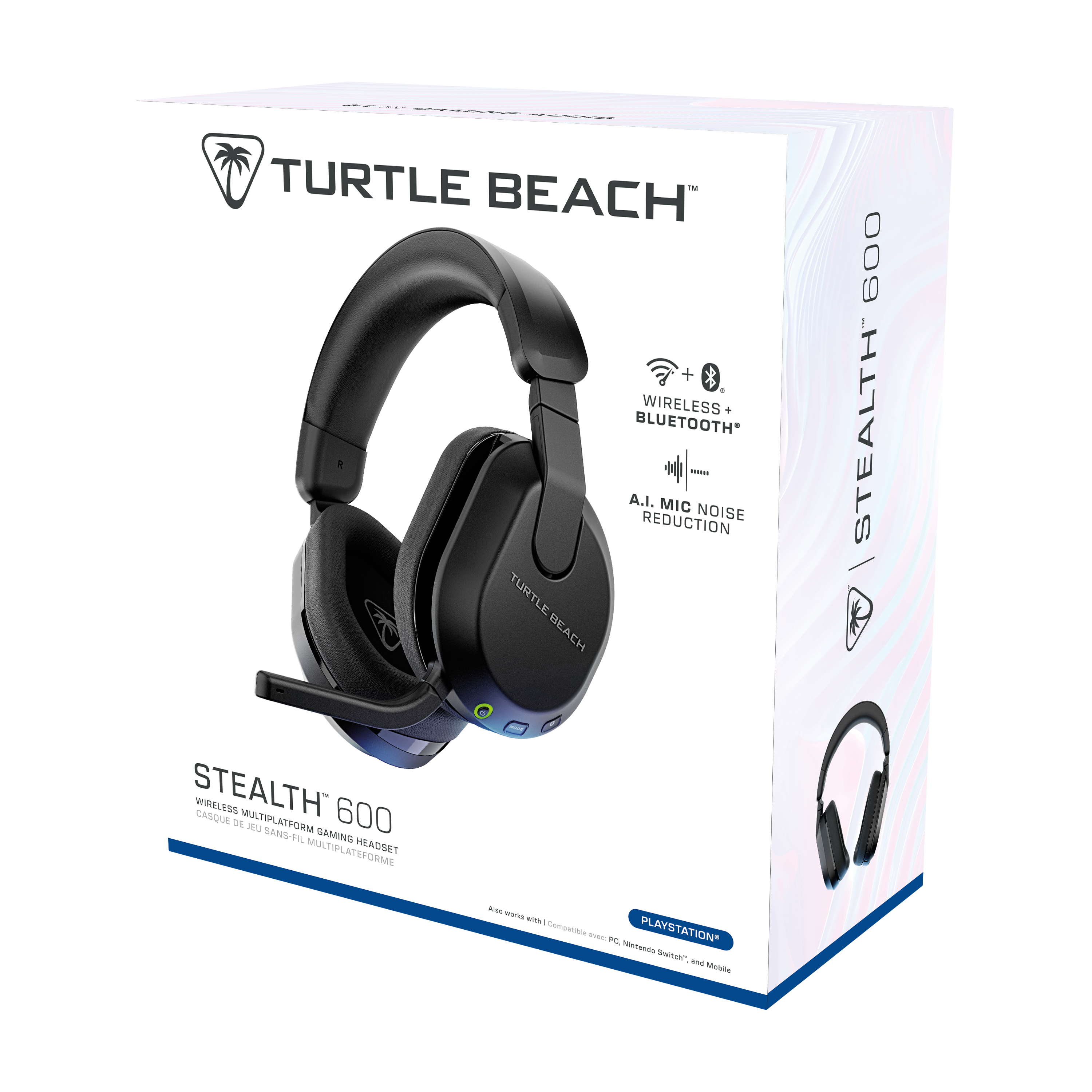 Turtle Beach Stealth 600 Wireless Amplified Gaming Headset Black PlayStation 5 GameStop