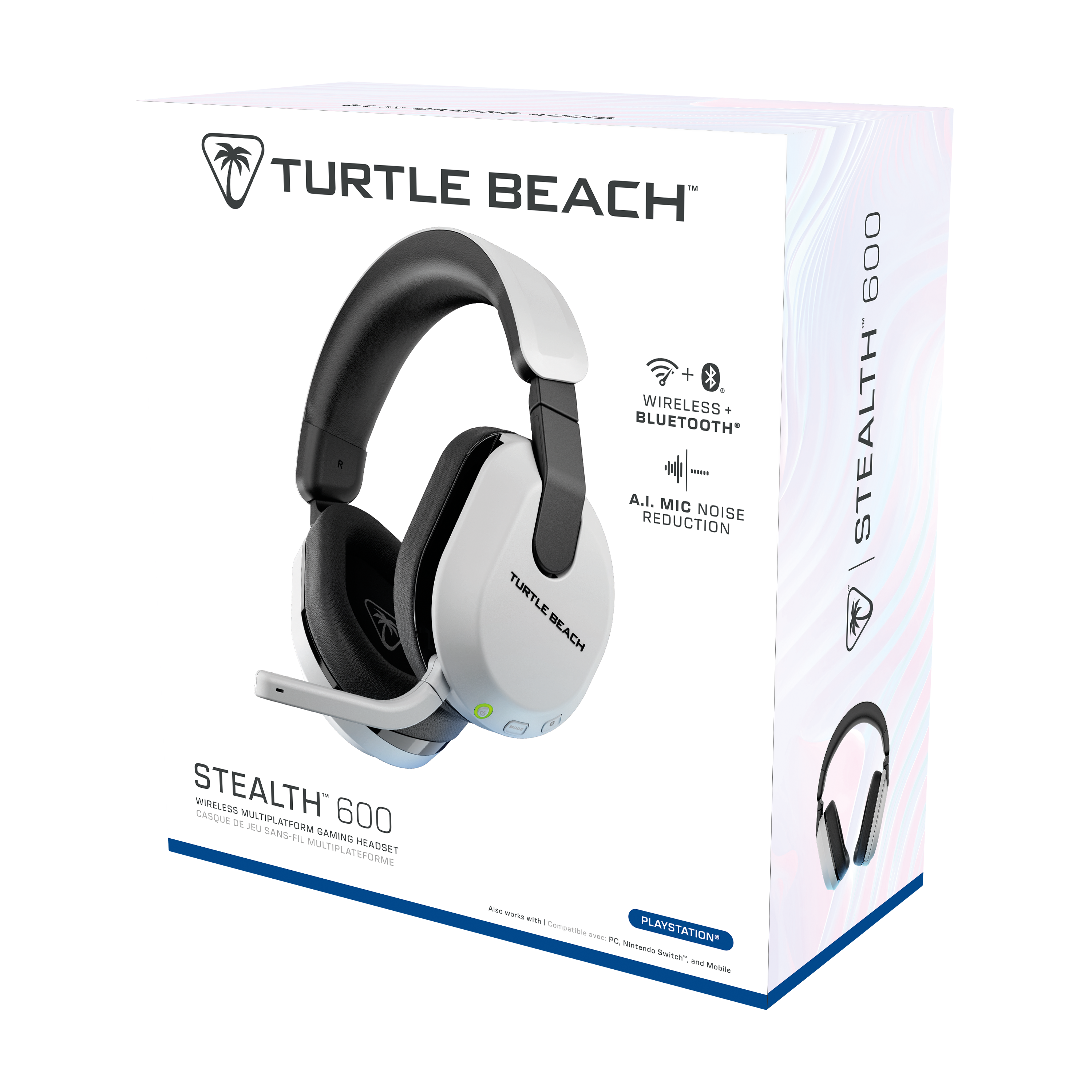 Turtle Beach Stealth 600 Wireless Amplified Gaming Headset White - PlayStation 5