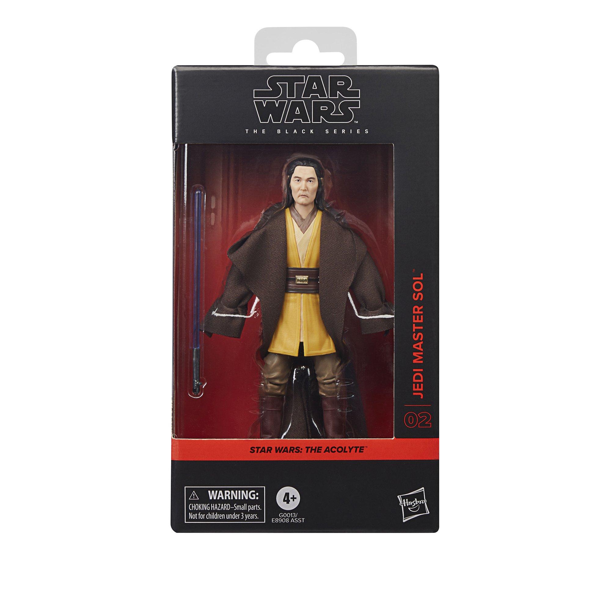 Hasbro Star Wars The Black Series Star Wars: The Acolyte Jedi Master Sol 6-in Action Figure