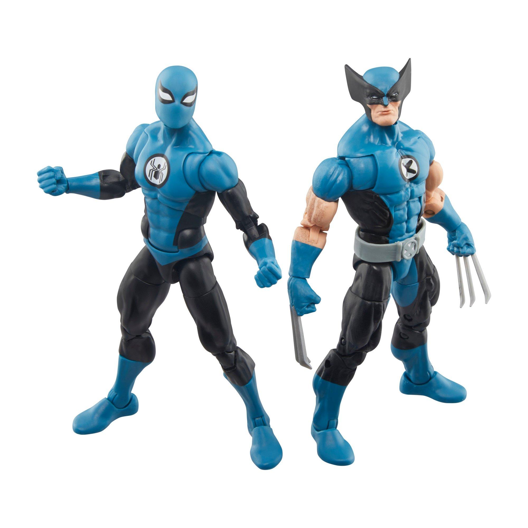 Hasbro Marvel Legends Fantastic Four Spider-Man and Wolverine 6-in Action Figure