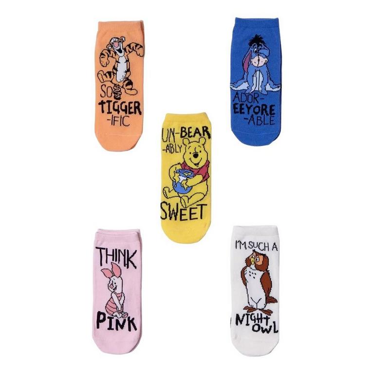 Disney Winnie the Pooh Socks 5-Pack