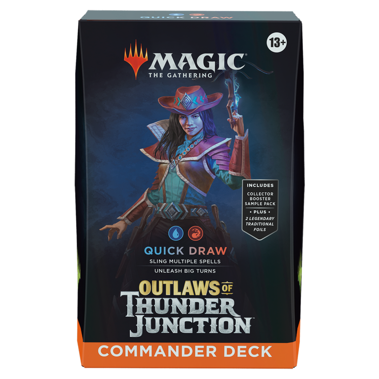 Magic: The Gathering: Outlaws of Thunder Junction Commander Deck (Deck May  Vary) | GameStop