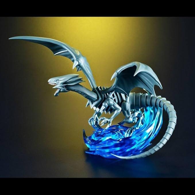 Bandai Megahouse Yu-Gi-Oh! Blue Eyes White Dragon Monster Chronicle 4.7-in Statue
