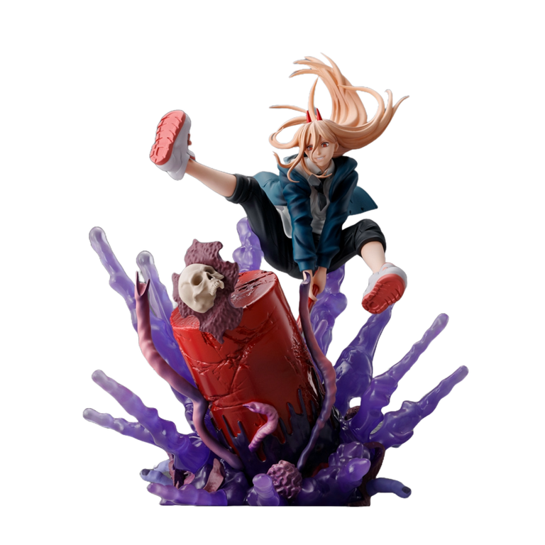 Tamashii Nations Chainsaw Man S.H. FiguartsZero Power 11-in Action