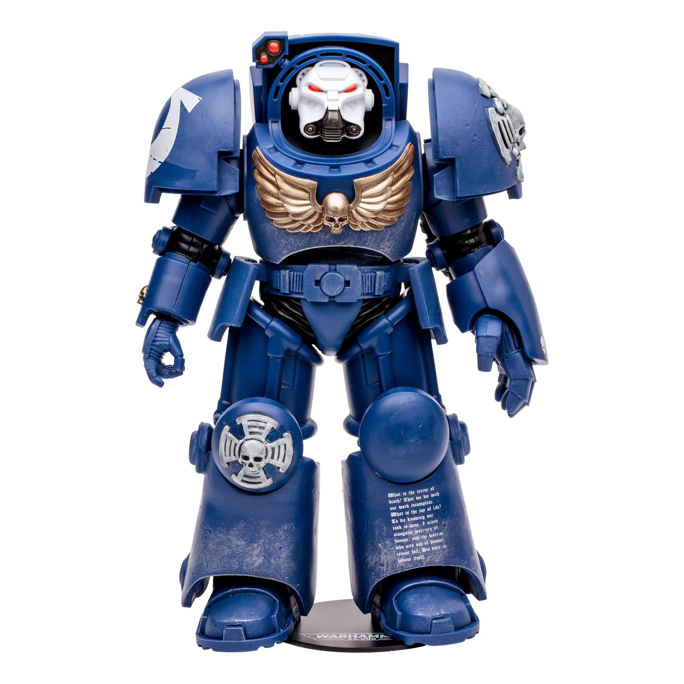 McFarlane Toys Warhammer 40,000 Ultramarine Terminator 7-in Action Figure