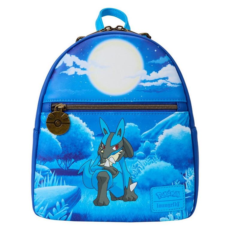 Loungefly Pokemon Lucario Mini Backpack GameStop Exclusive  display picture 3