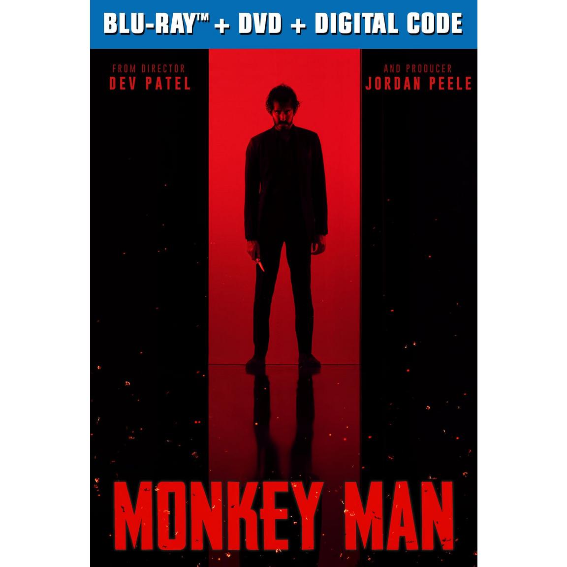 Universal Pictures Monkey Man Movie - Blu-ray