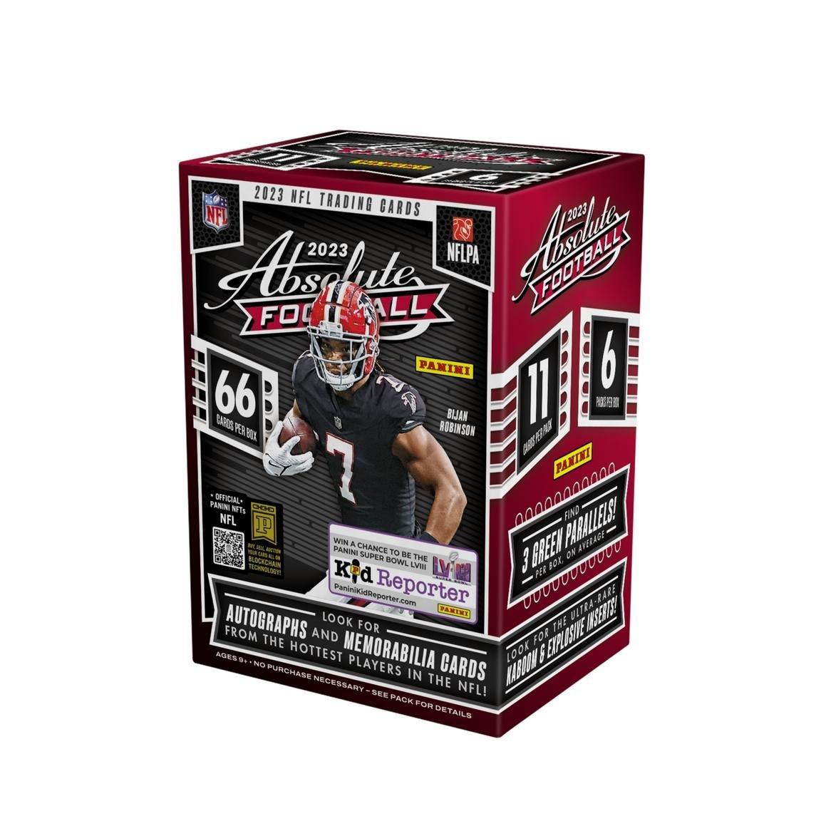 Panini NFL 2023-24 Absolute Football Blaster Factory Sealed Case (20 Blaster Boxes)