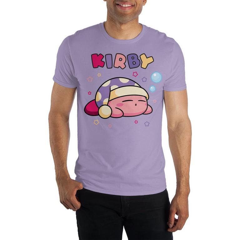 Kirby Sleepy Lavender Unisex Short Sleeve T-Shirt