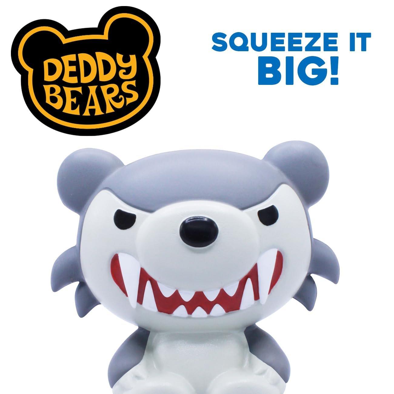Just Toys Deddy Bears Howler Wolf Bear (MEGA SquishMe) 3-in Figure
