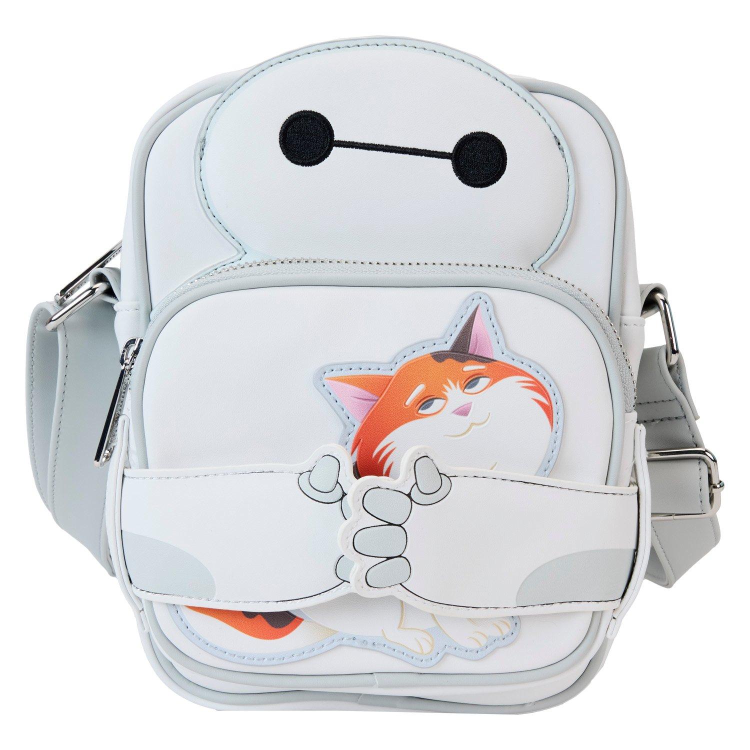 Disney Loungefly- White & Gray Baymax Backpack D23 Limited Edition Big Hero 6 10th Anniversary Baymax Mini  main image 2