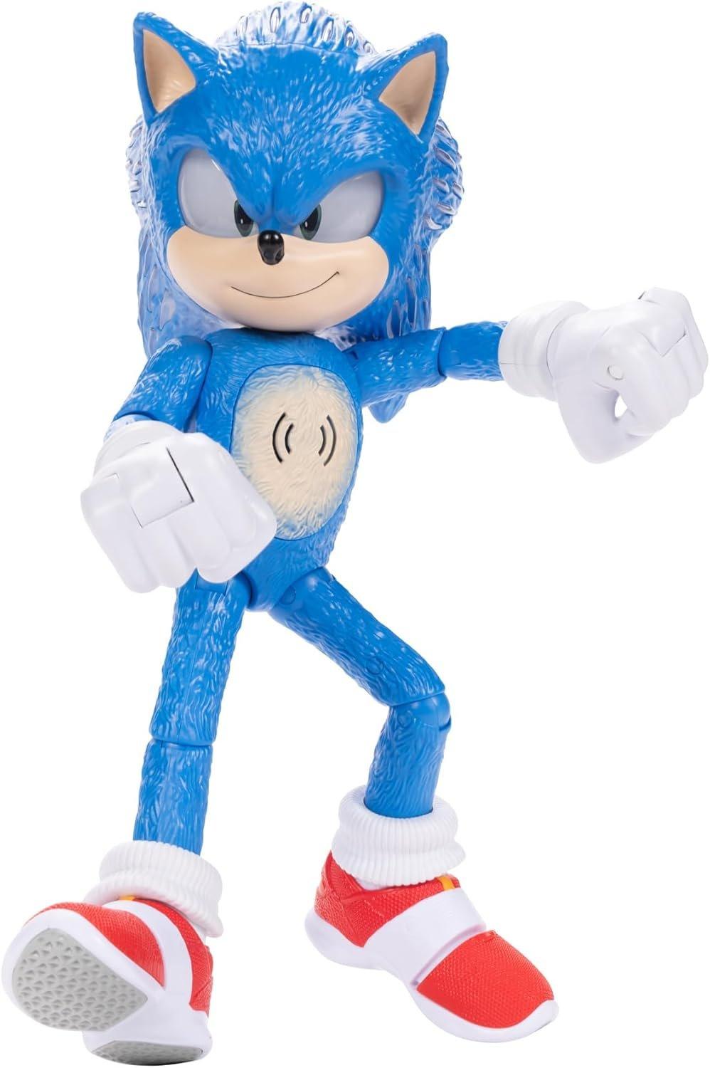 Jakks Pacific Sonic The Hedgehog 3 Movie Ultimate Talking Sonic 12
