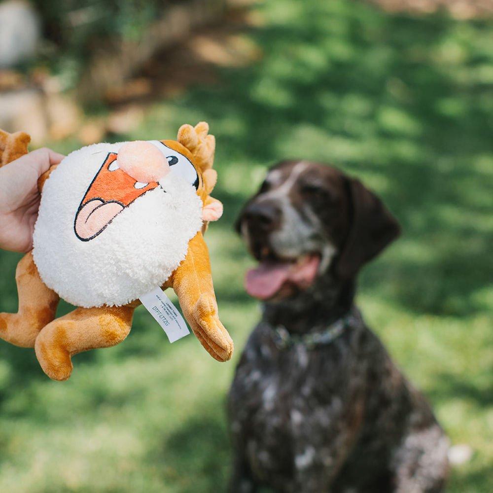 Buckle-Down Looney Tunes Tasmanian Devil Taz Dog Toy Squeaker Plush Toy