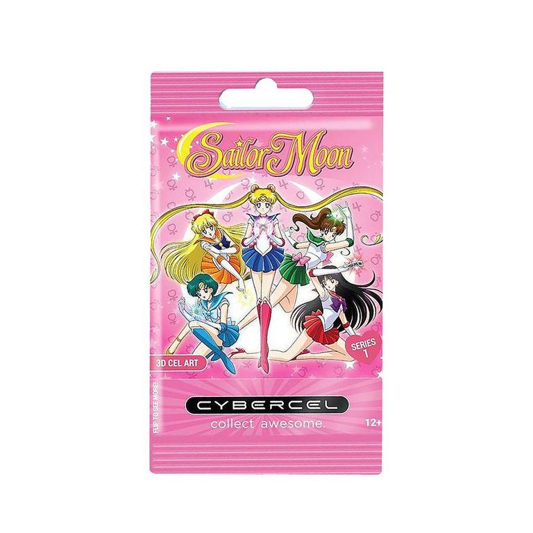 FiGPiN Sailor Moon Cybercel Collectible Art Card Foil Pack Series