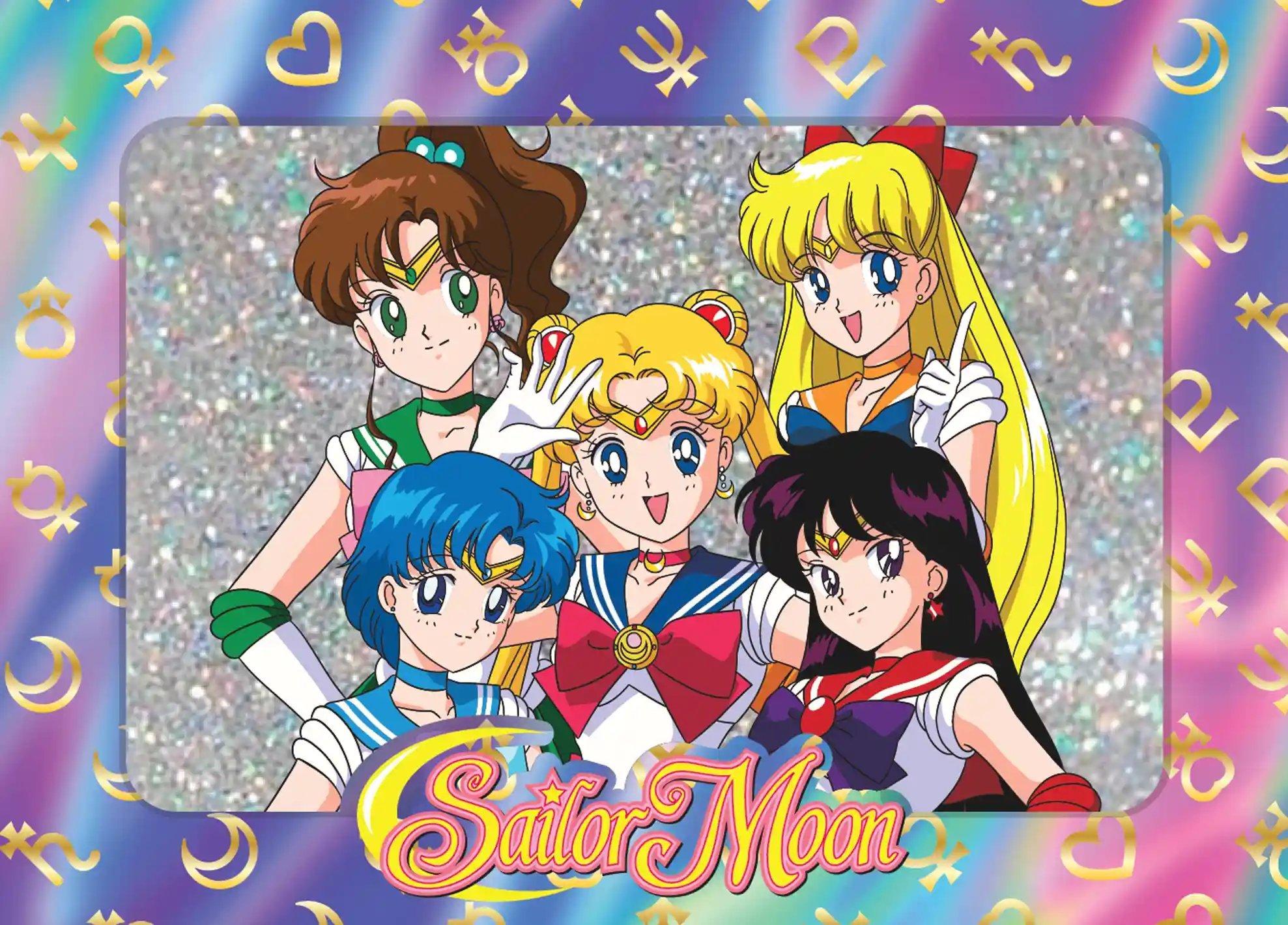 FiGPiN Sailor Moon Cybercel Collectible Art Card Foil Pack Series 1