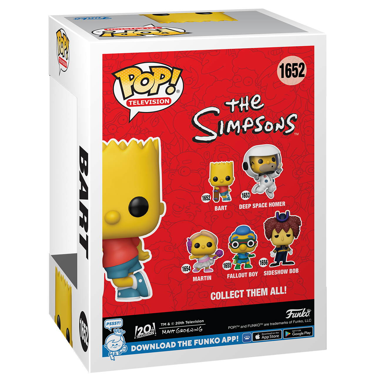 Funko Pop Original Bart Simpson 2011 fashion - NO BOX