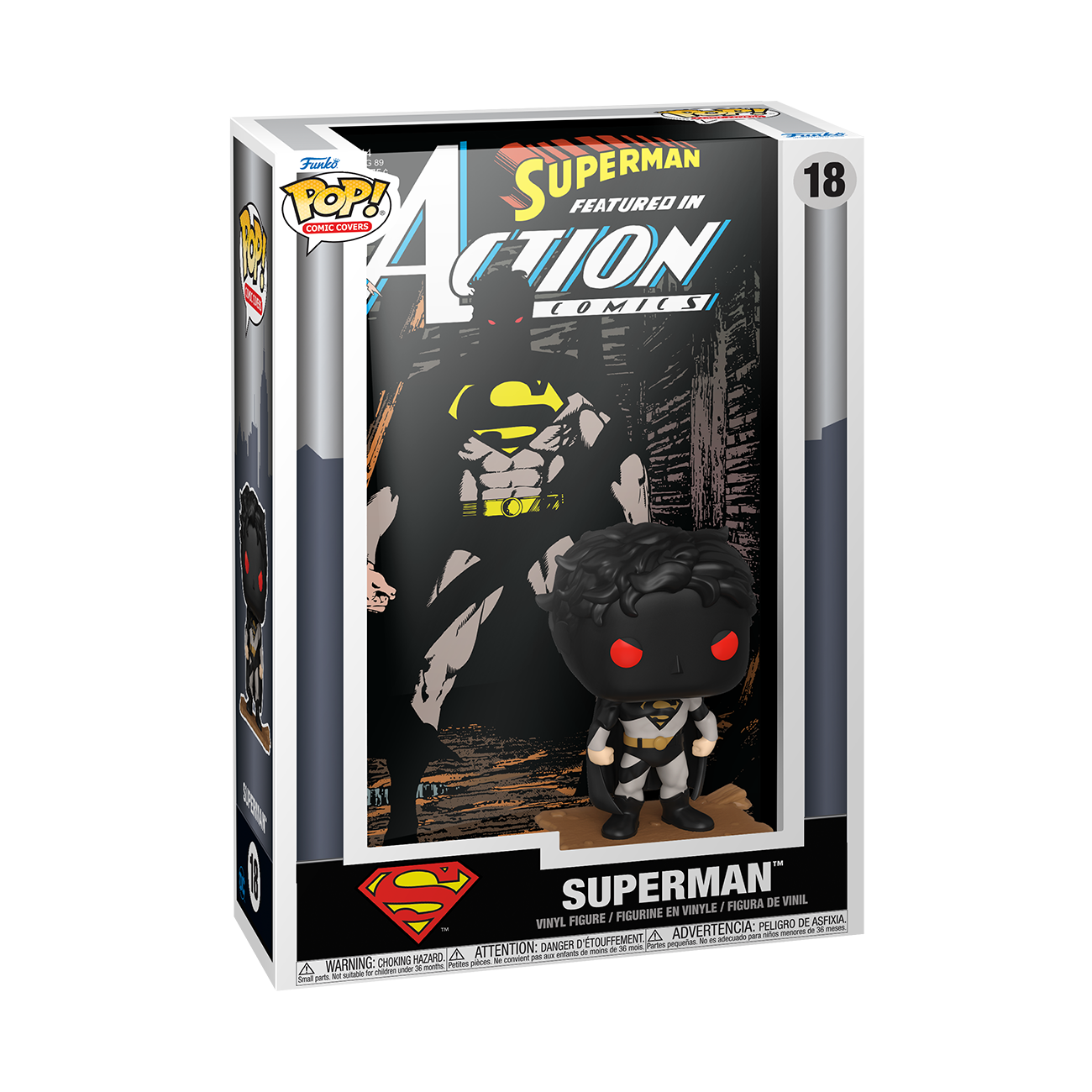 Funko POP! Comic Cover: DC Superman (Issue 644) 4.1-in Vinyl Figure