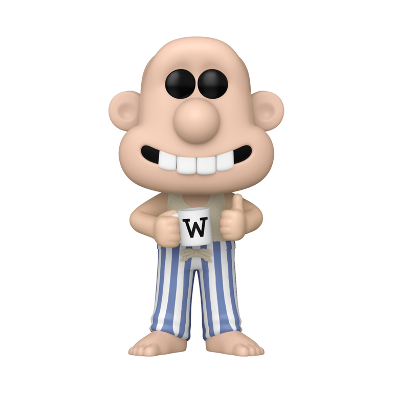 Funko POP! Animation: Wallace and Gromit Wallace in Pajamas 4.2-in
