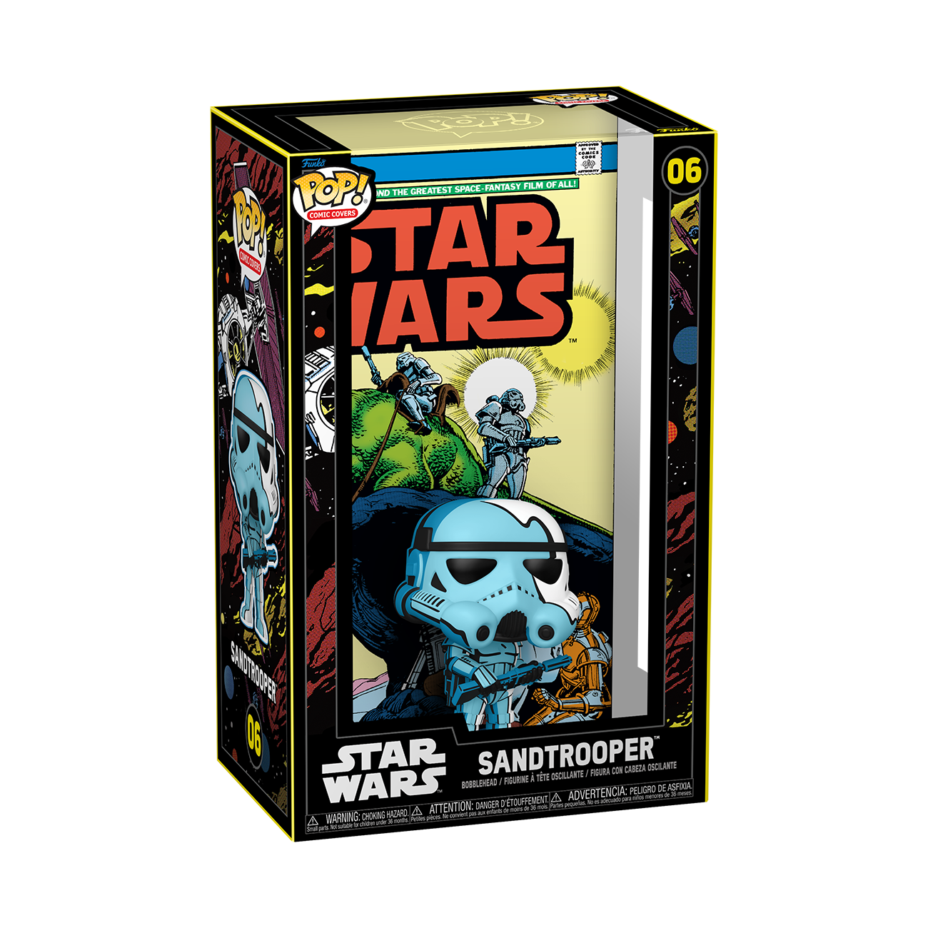 Funko POP! Comics: Star Wars Sandtrooper 3.8-in Vinyl Figure