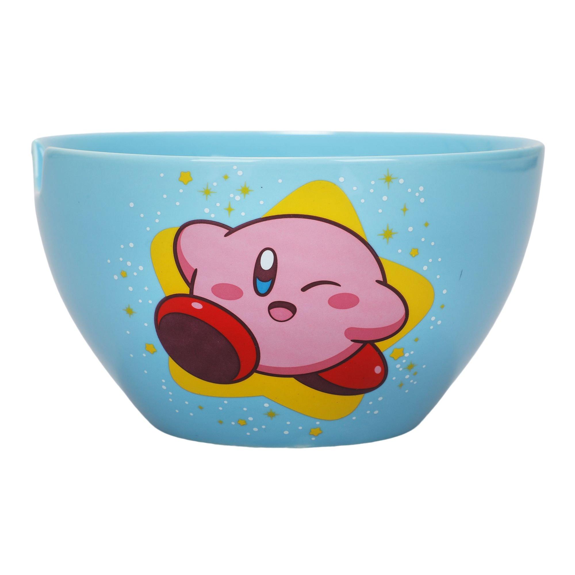 Kirby Blue Ramen Bowl with Chopsticks