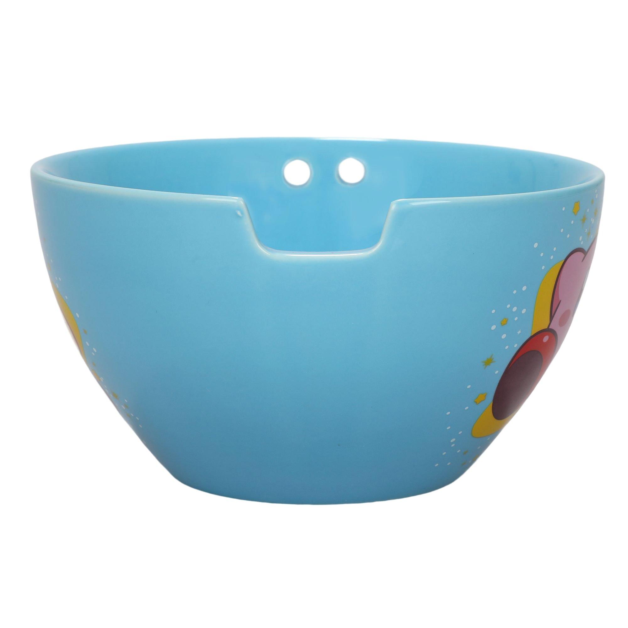 Kirby Blue Ramen Bowl with Chopsticks