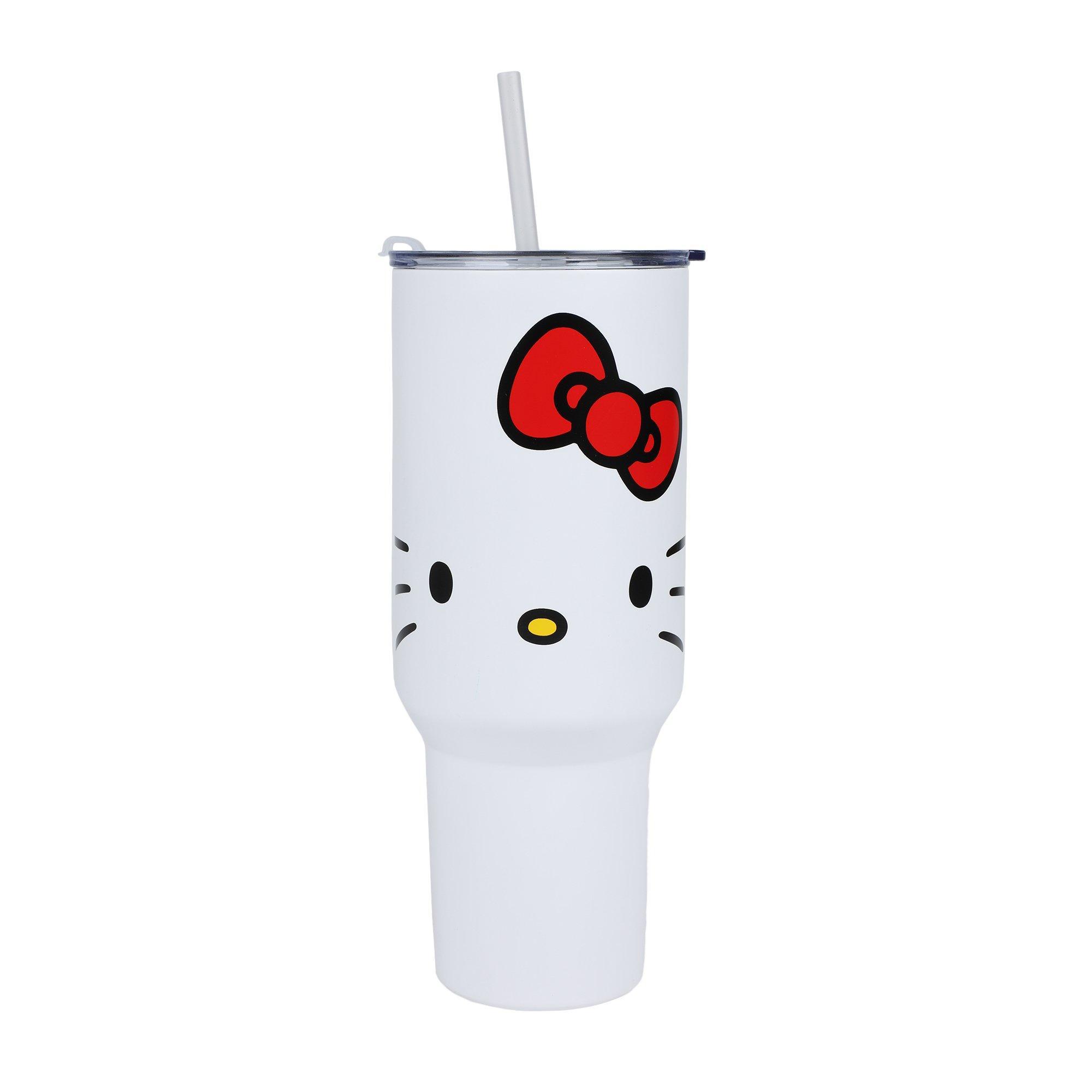 Hello Kitty Big Face 40 oz Stainless Steel Tumbler