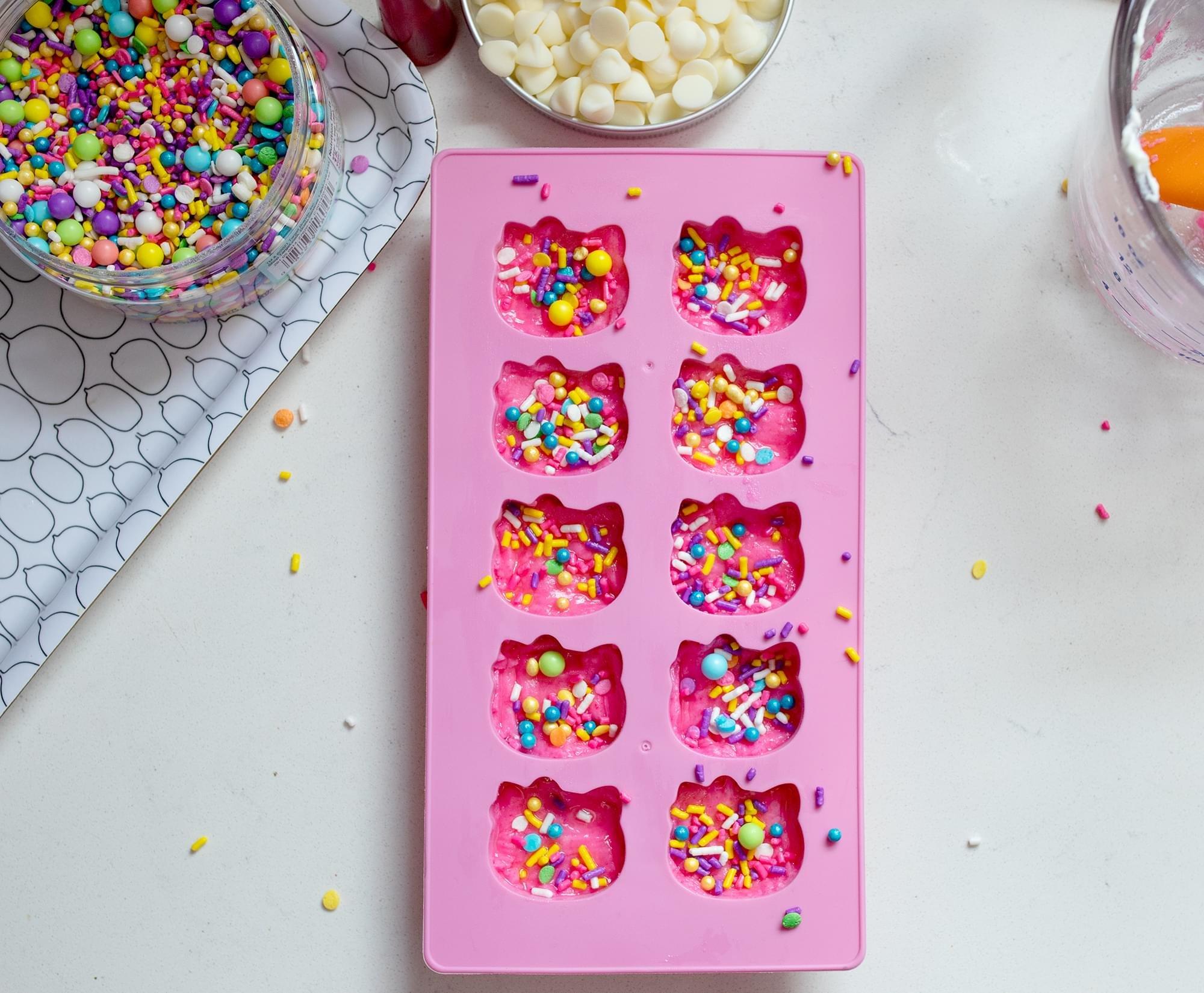 Sanrio Hello Kitty Silicone Mold Ice Cube Tray