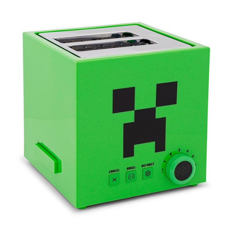 Minecraft Green Creeper Toaster