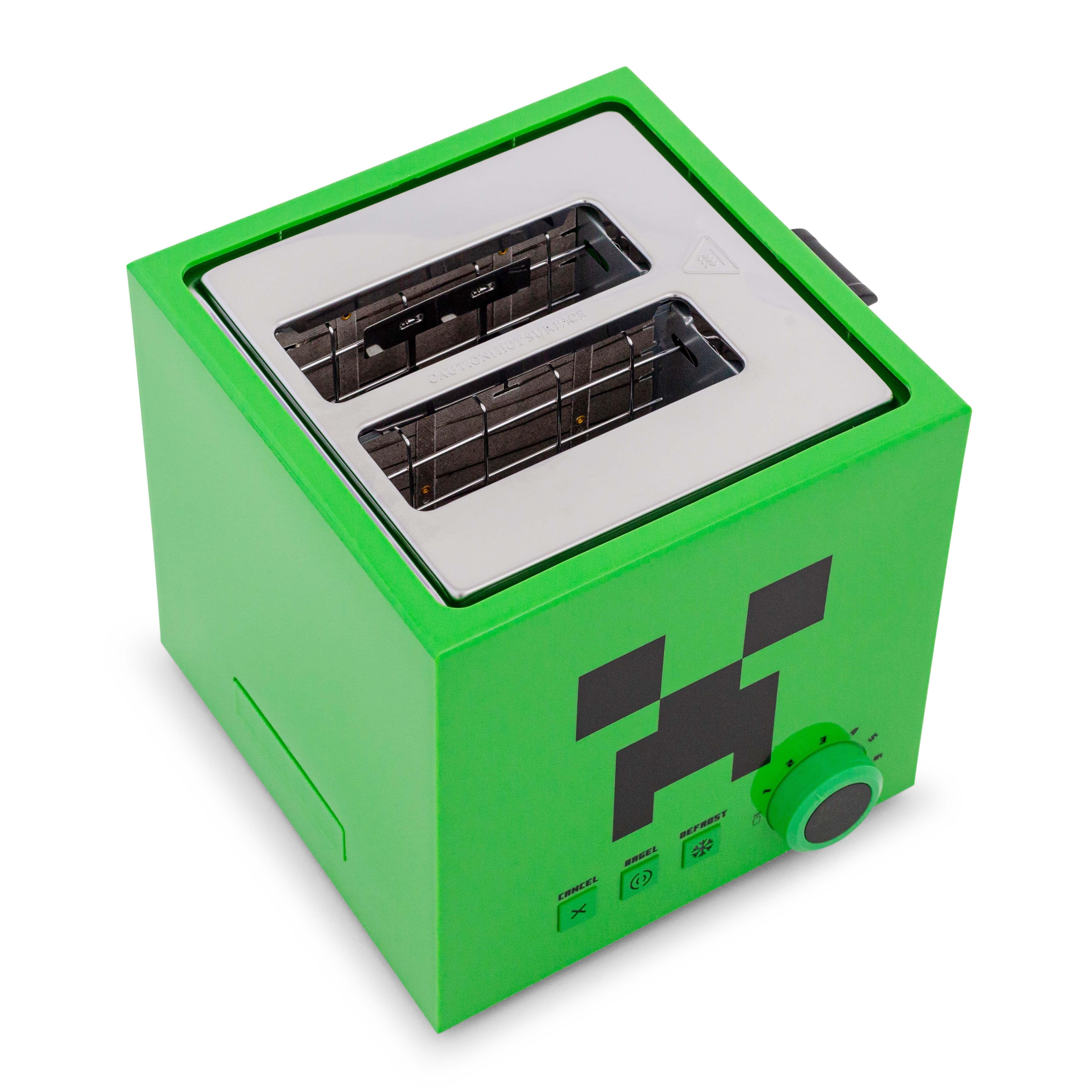 Minecraft Green Creeper Toaster