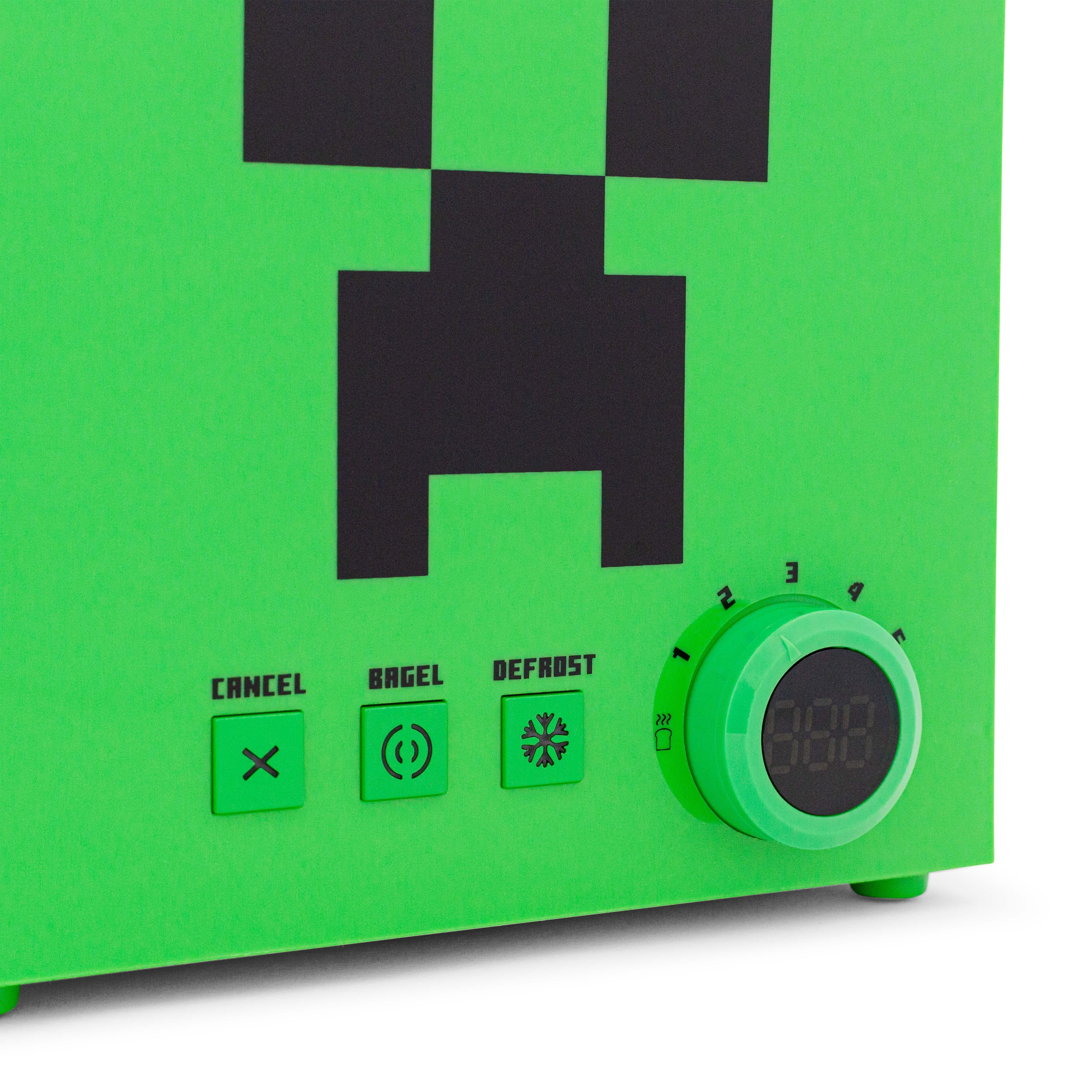 Minecraft Green Creeper Toaster