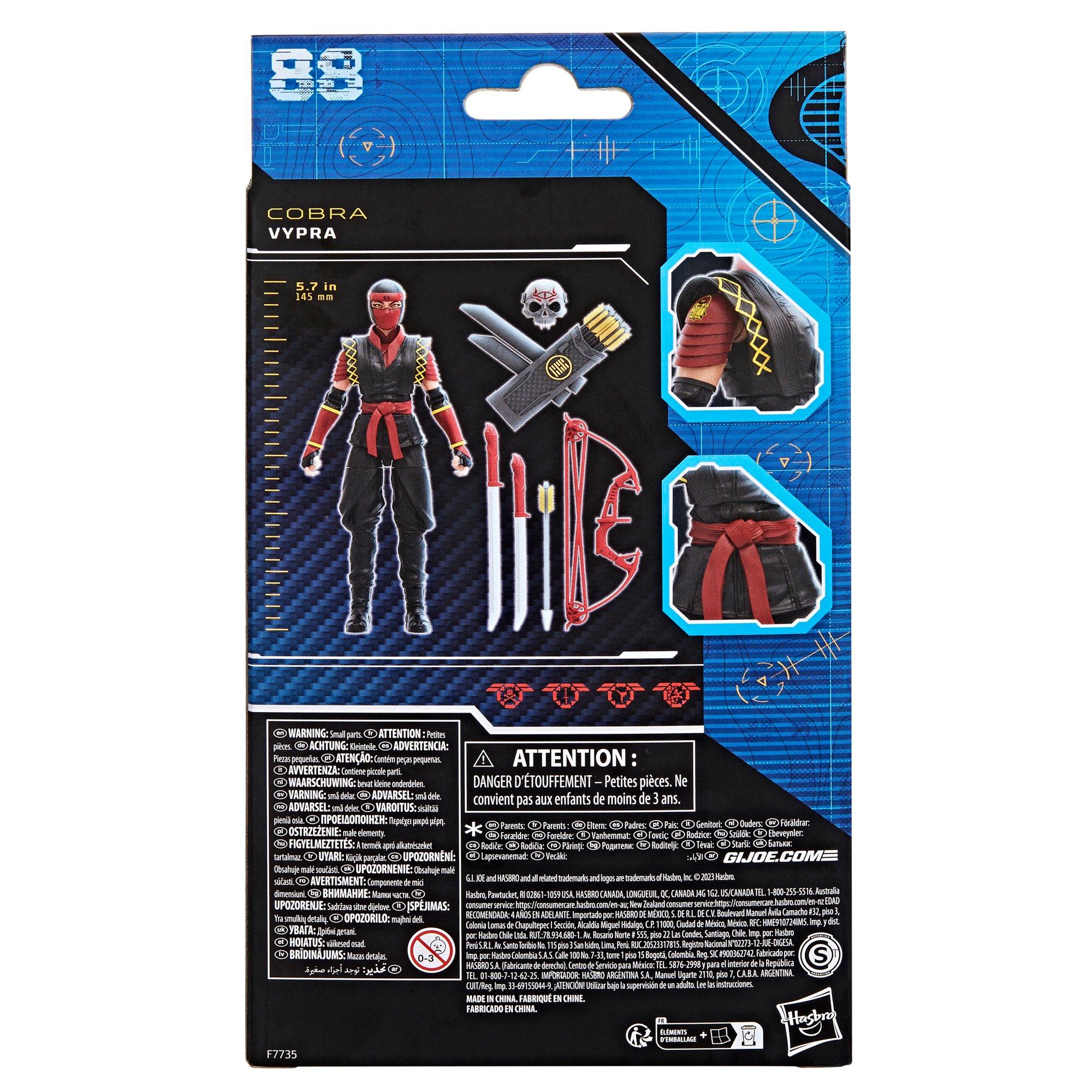 G.I. Joe Classified Series Python Patrol Vypra 6-in Action Figure