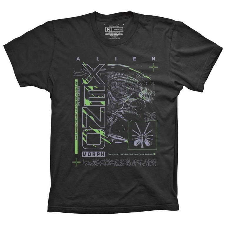 Alien Xenomorph Unisex Black Short Sleeve Graphic T-Shirt