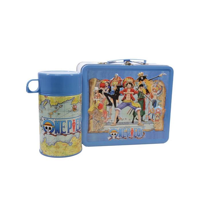 One Piece Tin Titans Lunch Box with Beverage Container GameStop